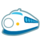 Treno Alta Velocità Punta Arrotondata