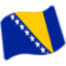 Bandiera: Bosnia ed Erzegovina