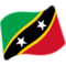 Bandiera: Saint Kitts e Nevis