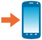 Telefono Cellulare Con Freccia