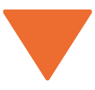 Triangolo Rosso Con Punta Verso Il Basso