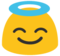 Faccina Con Sorriso E Aureola