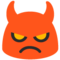 Angry Face with Horns