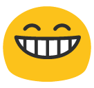 Beaming Face with Smiling Eyes