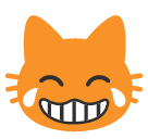 Cat with Tears of Joy