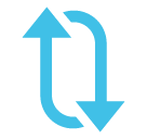 Clockwise Vertical Arrows