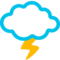 Cloud with Lightning