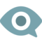 Eye in Speech Bubble