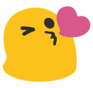 Face Blowing a Kiss