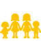 Family: Woman, Woman, Girl, Boy