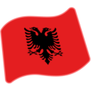 Flag: Albania