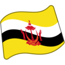 Flag: Brunei