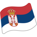 Flag: Serbia