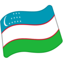 Flag: Uzbekistan