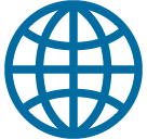 Globe with Meridians