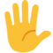 Hand with Fingers Splayed