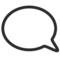 Left Speech Bubble