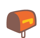 Open Mailbox with Lowered Flag
