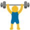 Person Lifting Weights