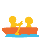 Person Rowing Boat