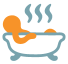 Person Taking Bath