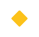 Small Orange Diamond