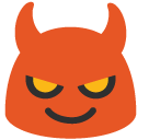 Smiling Face with Horns
