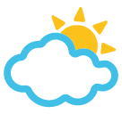 Sun Behind Cloud
