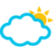 Sun Behind Large Cloud