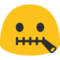 Zipper-Mouth Face
