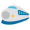 Treno Alta Velocità Punta Arrotondata