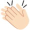 Mani Che Applaudono: Carnagione Chiara