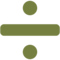 Simbolo Della Divisione
