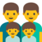 Famiglia: Uomo, Uomo, Bambino, Bambino