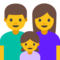 Famiglia: Uomo, Donna, Bambina