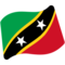 Bandiera: Saint Kitts e Nevis
