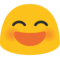 Faccina Con Sorriso E Occhi Sorridenti