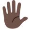 Mano Aperta: Carnagione Scura