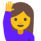 Persona Con Mano Alzata