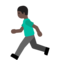Persona Che Corre: Carnagione Scura