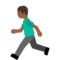 Persona Che Corre: Carnagione Medio-Scura