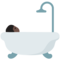 Persona Che Fa Il Bagno: Carnagione Scura
