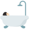 Persona Che Fa Il Bagno: Carnagione Chiara