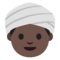 Persona Con Turbante: Carnagione Scura