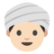 Persona Con Turbante: Carnagione Chiara