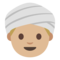 Persona Con Turbante: Carnagione Medio-Chiara