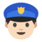 Agente Di Polizia: Carnagione Chiara