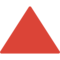 Triangolo Rosso Con Punta Verso L’Alto