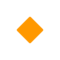Rombo Arancione Piccolo