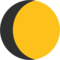 Luna Gibbosa Crescente